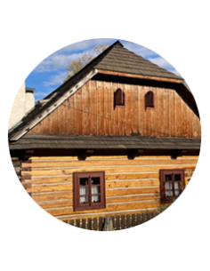 Pronájem celé roubenky (minimálně dvě noci)
